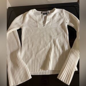 Great American Sweater Co Women's Pullover Sweater Size M Retro Off White